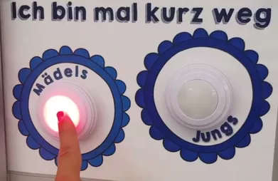 Bild in der Beschreibung des Unterrichtsmaterials Toilettenampel - Ich bin mal kurz weg! von hausaufgaben.frei #1