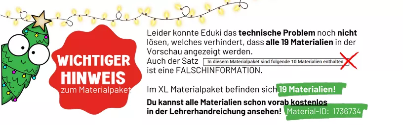 Bild in der Beschreibung des Unterrichtsmaterials XL Materialpaket Christmas | 19 Materialien | North Pole | Englischunterricht | Wortschatz | Reading | Speaking | Listening von ms.doubtfire #1