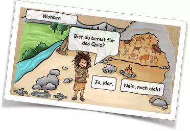 Bild in der Beschreibung des Unterrichtsmaterials Steinzeit Materialpaket Klasse 1-2-3 von kreativ lernen #2