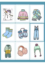Bild in der Beschreibung des Unterrichtsmaterials Cliparts Winter, Grafiken, PNG von LernTagebuch #1