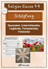 Bild in der Beschreibung des Unterrichtsmaterials Legekreis Schöpfung Grundschule von frau.von #1