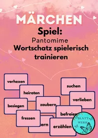 Bild in der Beschreibung des Unterrichtsmaterials 5 Spiele: Märchen von Blattwerk #4