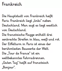 Bild in der Beschreibung des Unterrichtsmaterials 72 Sachtexte zu den europäischen Ländern (Fehler finden, Fragen zum Text etc.) von abc shop #1