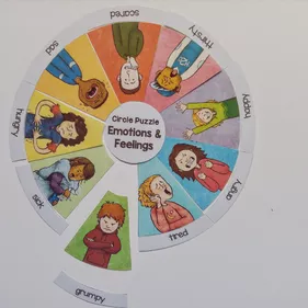 Bild in der Beschreibung des Unterrichtsmaterials Legekreis: Emotions & Feelings von Teachers Tales #1