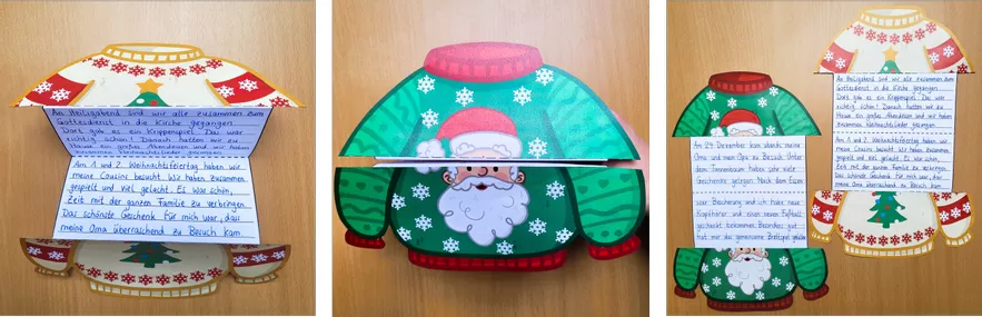 Bild in der Beschreibung des Unterrichtsmaterials Weihnachten Rückblick – Schreibimpuls Klasse 3-6 von Helles Köpfchen #1