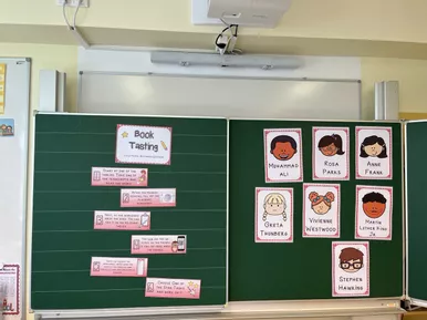 Bild in der Beschreibung des Unterrichtsmaterials Book Tasting - Little People Big Dreams - Heroes von MissH. #1