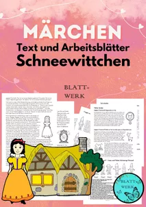 Bild in der Beschreibung des Unterrichtsmaterials Märchen im Unterricht: Texte, Fragen, Arbeitsblätter von Blattwerk #4
