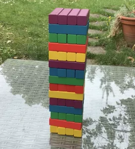 Bild in der Beschreibung des Unterrichtsmaterials Rechnen mit dem Wackelturm | Einmaleins | Lernspiel von nekoneko #2