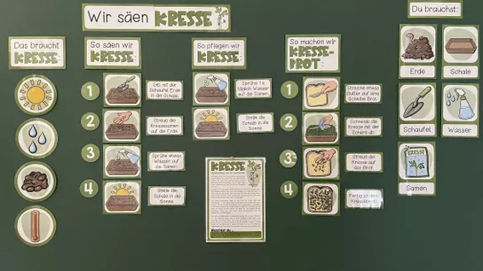Bild in der Beschreibung des Unterrichtsmaterials KRESSE - Materialpaket (1.-4. Klasse) von Unterrichtmitspass #2