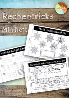 Bild in der Beschreibung des Unterrichtsmaterials Rechentricks - ZR20 - Aufgabenkärtchen von schule.diy #2