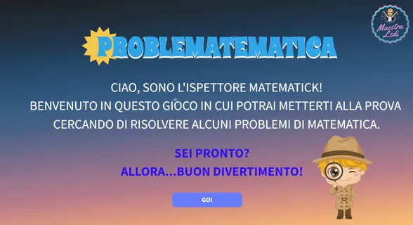 Pagina di copertina