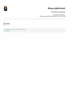 Pagina di copertina