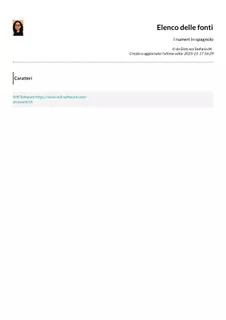 Pagina di copertina