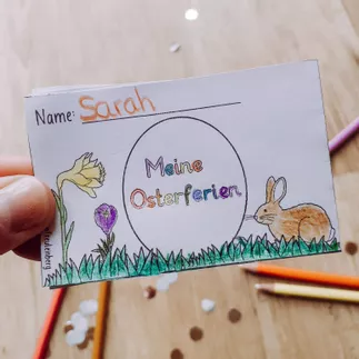Bild in der Beschreibung des Unterrichtsmaterials Osterferien Leporello - Ostern von FreuleinBerg #1
