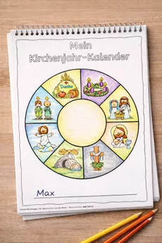 Bild in der Beschreibung des Unterrichtsmaterials Feste im Kirchenjahr – Malen, Lesen, Schreiben (Klasse 1–4) von DieRelitante #2