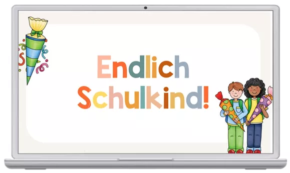 Bild in der Beschreibung des Unterrichtsmaterials Digitales Tafelbild: Einschulung von FreuleinBerg #2