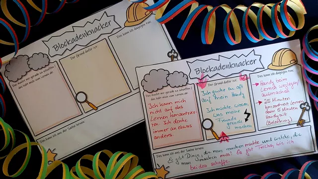 Bild in der Beschreibung des Unterrichtsmaterials Lerncoaching - Blockadenknacker von Dr.Teach #1