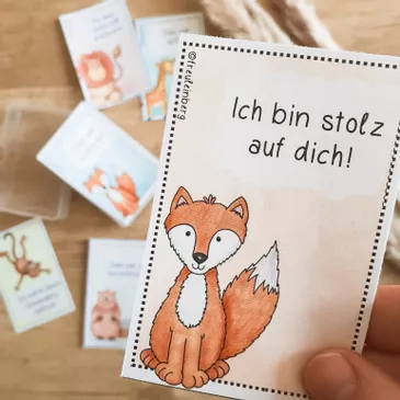 Bild in der Beschreibung des Unterrichtsmaterials Lobkarten von FreuleinBerg #1