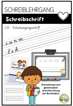 Bild in der Beschreibung des Unterrichtsmaterials Buchstabenkrankenhaus - Schön schreiben - LA Schreibschrift Übungsblätter von LoriLei #1