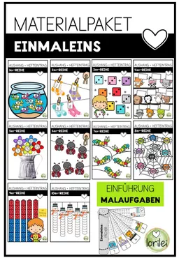 Bild in der Beschreibung des Unterrichtsmaterials 1er-Reihe - Erarbeitung - Tafelbild - Malaufgaben von LoriLei #1