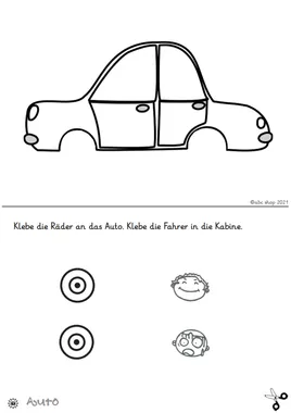 Bild in der Beschreibung des Unterrichtsmaterials Scherentraining für die 1. Klasse, schneiden üben mit der Schere (Motorik trainieren im Anfangsunterricht) von abc shop #2