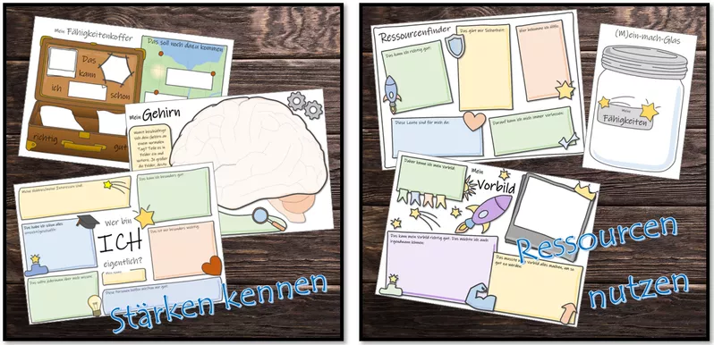 Bild in der Beschreibung des Unterrichtsmaterials Lerncoaching Gigapaket | 27 Materialien zu Lernstrategien, Motivation, Selbstorganisation & mehr | Klasse 1–10 | Lerncoaching von Dr.Teach #3