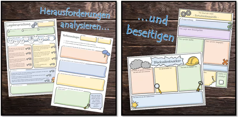 Bild in der Beschreibung des Unterrichtsmaterials Lerncoaching Gigapaket | 27 Materialien zu Lernstrategien, Motivation, Selbstorganisation & mehr | Klasse 1–10 | Lerncoaching von Dr.Teach #2
