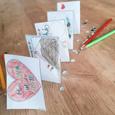 Bild in der Beschreibung des Unterrichtsmaterials Leporello zum Vatertag - Vatertagsgeschenk von FreuleinBerg #3