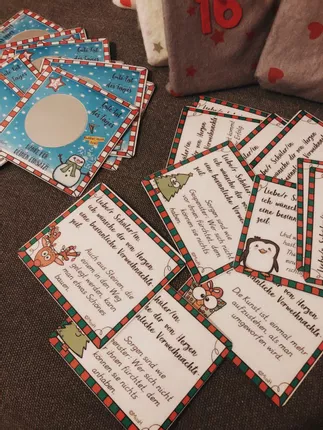 Bild in der Beschreibung des Unterrichtsmaterials Gute Taten Adventskalender für das Kollegium von MissH. #1