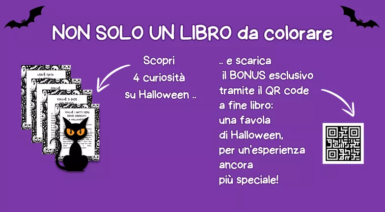 Bild in der Beschreibung des Unterrichtsmaterials HALLOWEEN Libro da Colorare per Bambini von Matite Colorate Books #4