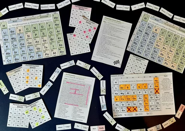 Bild in der Beschreibung des Unterrichtsmaterials Periodensystem - Spiele (Hauptgruppen) | Chemie Klasse 8-10 von Dr.Teach #1