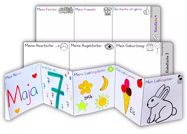 Bild in der Beschreibung des Unterrichtsmaterials Ich bin einzigartig LEPORELLO Grundschule Religion Ethik von Helles Köpfchen #1
