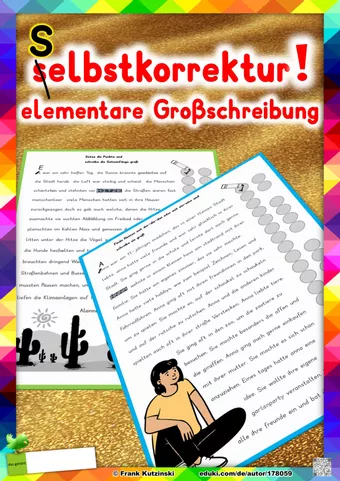 Bild in der Beschreibung des Unterrichtsmaterials Selbstkorrektur - Training (D-A-CH) von Stolpersteine #3