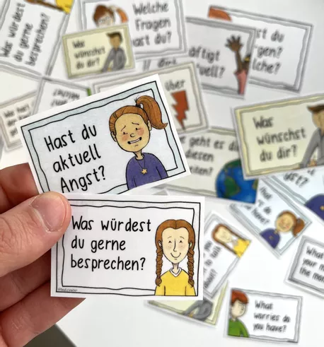 Bild in der Beschreibung des Unterrichtsmaterials Krieg, Konflikte und Frieden - Gesprächskarten (Ukraine, Russland, Iran, Israel, Ghaza) von Doodleteacher #2