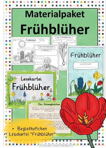 materialpaket fruhbluher 2 Frühblüher Unterrichtsmaterial
Materialpaket Frühblüher – Unterrichtsmaterial in den Fächern Deutsch