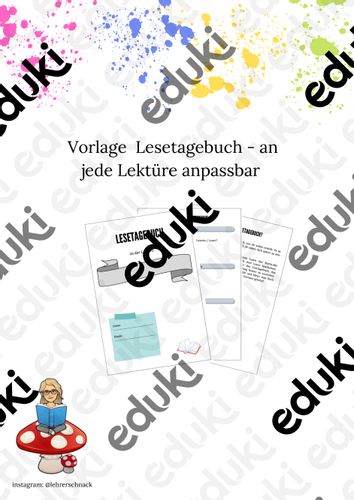 Lesetagebuch Allgemein Unterrichtsmaterial Im Fach Deutsch lesetagebuch-allgemein-unterrichtsmaterial-im-fach-deutsch