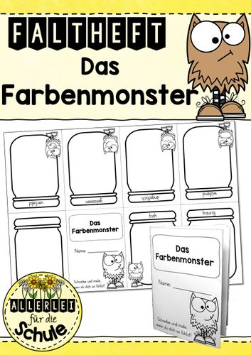 faltheft das farbenmonster Das Farbenmonster Arbeitsblätter
Faltheft Das Farbenmonster – Unterrichtsmaterial in den Fächern DaZ