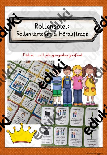 Rollenspiel: Rollenkarten & Höraufträge – Unterrichtsmaterial im Fach ...