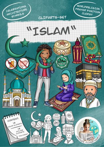 Cliparts Gráficos World religions / Religiones del mundo 