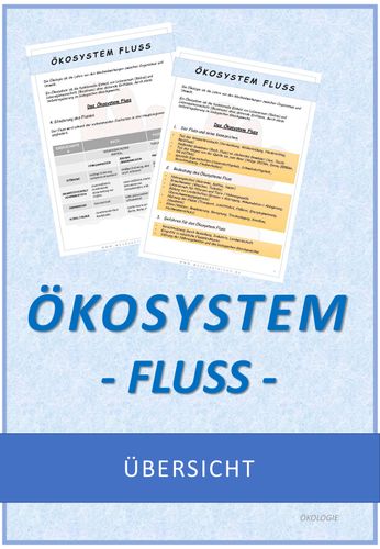 Biologie kosystem Fluss Ressource P dagogique Pour Ton Cours De biologie-kosystem-fluss-ressource-p-dagogique-pour-ton-cours-de