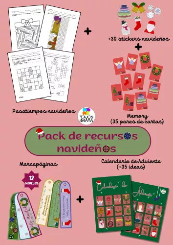 Pack de recursos navideños - material didáctico de las asignaturas ...