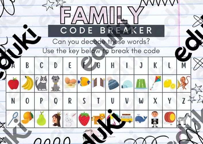 CODE BREAKER FAMILY - material de la siguiente asignatura Inglés / English