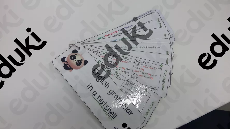 Fächer English Grammar in a nutshell – Unterrichtsmaterial im Fach Englisch