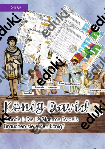 Das Land Israel zur Zeit von König David (Stunde 1: König David ...