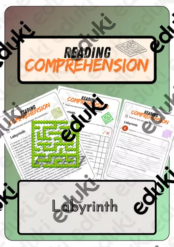 Reading Comprehension - Labyrinth + Solutions – Unterrichtsmaterial im ...