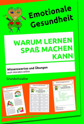 Warum Lernen Spaß machen kann - Wissenswertes und Aufgaben ...