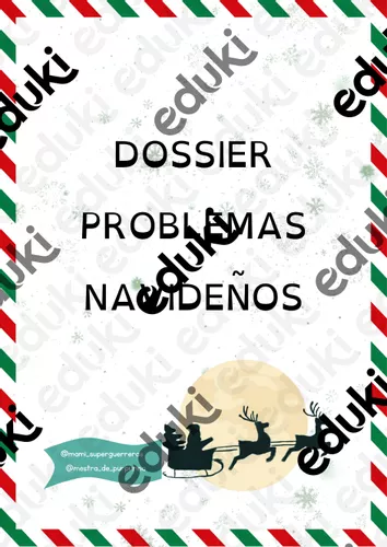Problemas manipulativos Navidad - material de la siguiente asignatura ...