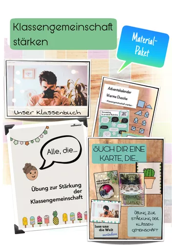 klassengemeinschaft starken fordern materialpaket Klassengemeinschaft Stärken Arbeitsblätter
Klassengemeinschaft stärken fördern Materialpaket – Unterrichtsmaterial