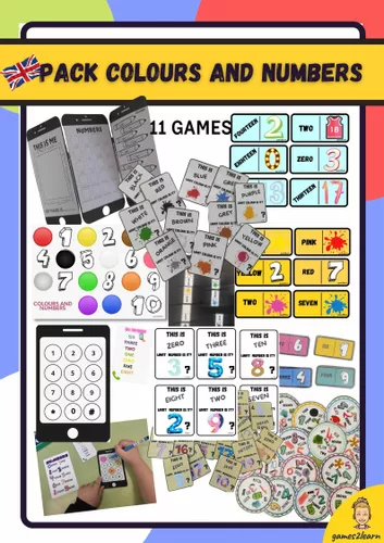 Pack: colours and numbers - material de la siguiente asignatura Inglés ...