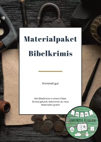 Wachsendes Materialpaket - Bibelkrimis – Unterrichtsmaterial im Fach ...